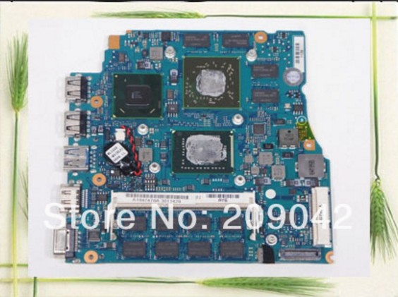 VPC-SE All Series Laptop-Hauptplatine MBX-237 A1847478A mit I5